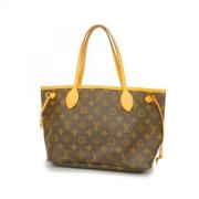 Louis Vuitton Vintage Pre-owned Canvas axelremsvskor Brown, Dam