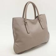 Jil Sander Pre-owned Pre-owned Laeder totevskor Beige, Dam