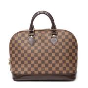 Louis Vuitton Vintage Pre-owned Canvas handvskor Brown, Dam