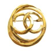 Chanel Vintage Pre-owned Metall chanel-smycken Yellow, Dam