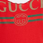 Gucci Vintage Pre-owned Bomull toppar Red, Dam