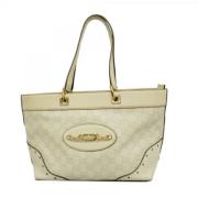 Gucci Vintage Pre-owned Laeder axelremsvskor Beige, Dam