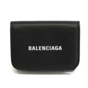 Balenciaga Vintage Pre-owned Laeder plnbcker Black, Unisex