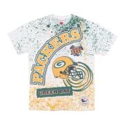 Mitchell & Ness Green Bay Packers Sublimerad T-shirt Multicolor, Herr