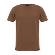 Tom Ford Underkläder T-shirt med logotypmärke Brown, Herr