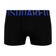 Dsquared2 Bomullsboxers med logotyp Black, Herr