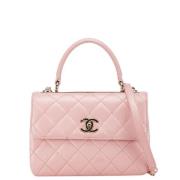 Chanel Vintage Pre-owned Laeder chanel-vskor Pink, Dam