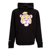 Mitchell & Ness LSU Tigers Logo Hoodie Sweatshirt Black, Herr