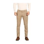 Mason's Gabardine Stretch Chinos Regular Fit Beige, Herr