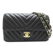 Chanel Vintage Pre-owned Laeder chanel-vskor Black, Dam