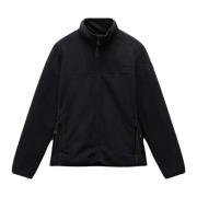 Napapijri Yupik Micropile Full Zip Fleece Black, Herr