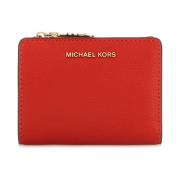 Michael Kors Korall läderplånbok Red, Dam