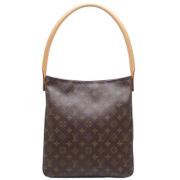 Louis Vuitton Vintage Pre-owned Canvas louis-vuitton-vskor Brown, Dam