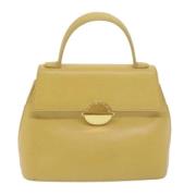 Givenchy Pre-owned Pre-owned Laeder handvskor Yellow, Dam