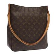 Louis Vuitton Vintage Pre-owned Canvas louis-vuitton-vskor Brown, Dam