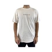 Barrow Vit T-shirt med korta ärmar White, Herr