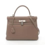 Hermès Vintage Pre-owned Laeder handvskor Brown, Dam