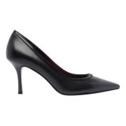 Tory Burch Dubbel T Spänne Pump Klackar Black, Dam