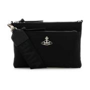 Vivienne Westwood Svart Penny Crossbody-väska Black, Dam