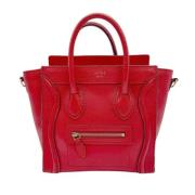 Celine Vintage Pre-owned Laeder celine-vskor Red, Dam