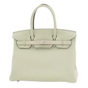 Hermès Vintage Pre-owned Laeder handvskor Beige, Dam