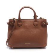 Burberry Vintage Pre-owned Laeder handvskor Brown, Dam