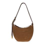 Rag & Bone Väska Spire Mini i hobo-stil Brown, Dam