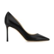 Jimmy Choo Elegant Svart Läderpumps Black, Dam