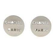 Chanel Vintage Pre-owned Metall chanel-smycken Gray, Dam