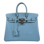 Hermès Vintage Pre-owned Laeder handvskor Blue, Dam