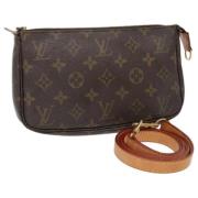 Louis Vuitton Vintage Pre-owned Canvas louis-vuitton-vskor Brown, Dam