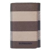 Burberry Vintage Pre-owned Canvas nyckelhllare Beige, Dam