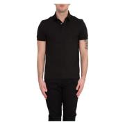 Lacoste Tonal Logo Polo Shirt i Paris Black, Herr