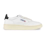 Autry Låg Svart Tab Sneakers i Wht/Black White, Dam