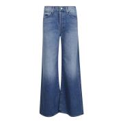 Mother Denim Jeans Tillverkad i USA Blue, Dam