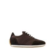 TotêMe Brun Läder Sport Sneakers Brown, Dam