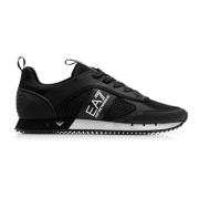 Emporio Armani EA7 Svarta Unisex Sneakers EA7 Black, Herr