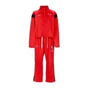 Nike Chicago Bulls Tracksuit NBA Courtside Collection Red, Dam