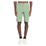 C.p. Company Twill Stretch Shorts Green, Herr