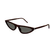 Saint Laurent Stilren Svart Läder Axelväska Brown, Unisex