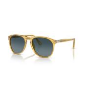 Persol Retro Runda Solglasögon Yellow, Unisex