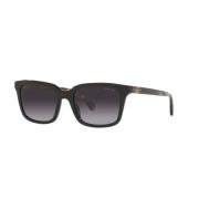 Ralph Lauren Svarta Acetat Solglasögon Black, Dam