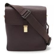 Louis Vuitton Vintage Pre-owned Laeder crossbodyvskor Brown, Dam