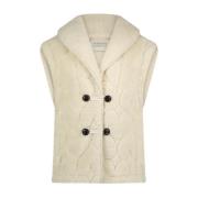 FABIENNE CHAPOT Merlin Gilet Beige, Dam