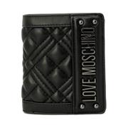 Love Moschino Liten damplånbok Höst/Vinter kollektion Black, Dam