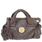 Gucci Vintage Pre-owned Laeder gucci-vskor Brown, Dam