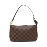 Louis Vuitton Vintage Pre-owned Canvas kuvertvskor Brown, Dam