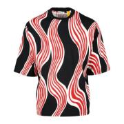 Moncler Bomull T-shirt Multicolor, Herr