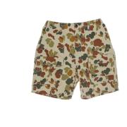 Element Camouflage Cargo Shorts med Fickor Multicolor, Herr