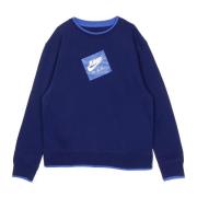 Jordan Blå Crew Neck Sweatshirt med Jumpman Print Blue, Herr